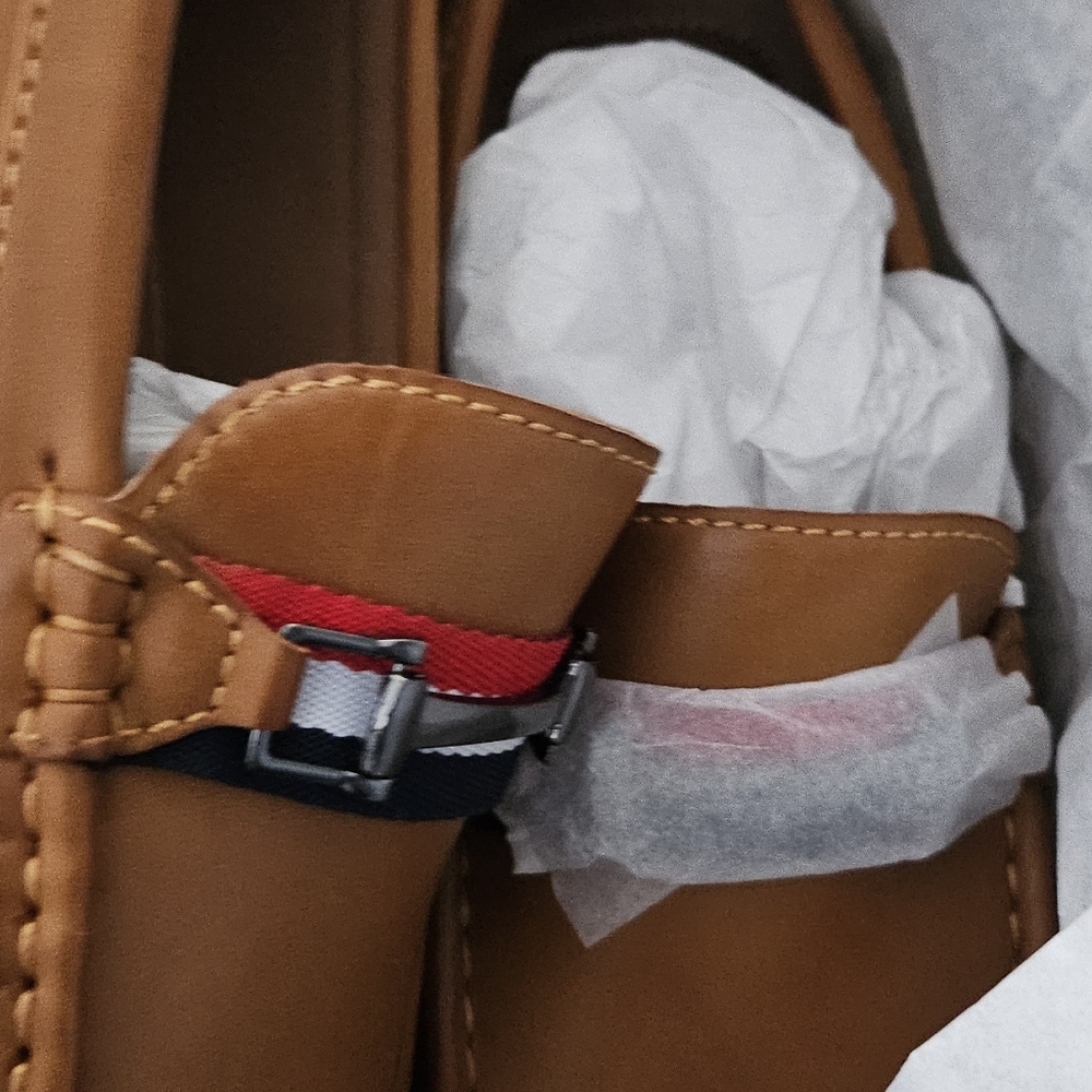 Boys Slide on leather loafer